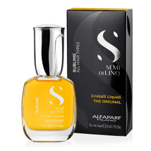 Alfaparf CRISTALLI LIQUIDI SERUM säraseerum värvikaitsega
