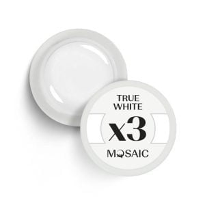 Mosaic x3. True white