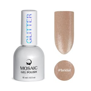 Mosaic gel polish GLITTER #bridal 15ml