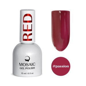 Mosaic гель-лак RED #passion 15ml