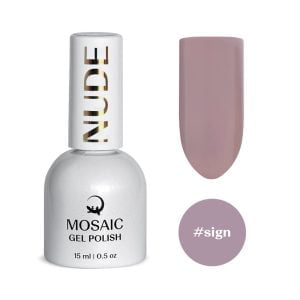 Mosaic gel polish NUDE #sign 15ml