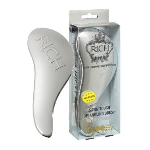 Detangling Brush Silver Metallic