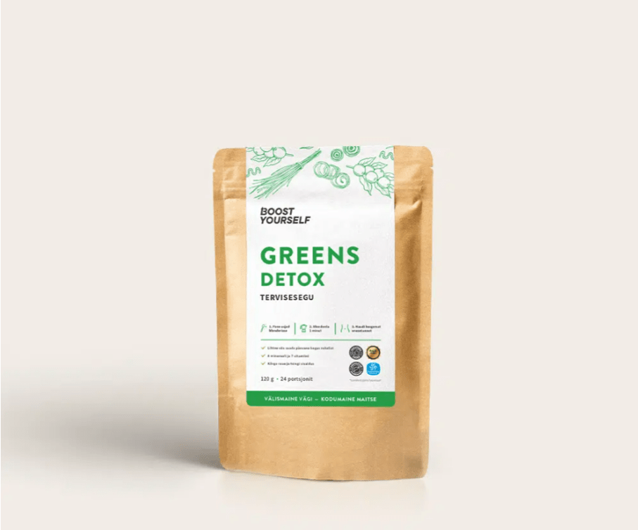 Boost Yourself Green Detox health mix for smoothies (organic)
