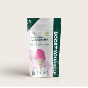 Boost Yourself Ilukollageen vaarikas