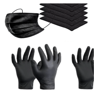 KOMBO3 5packages masks + 5packages gloves "S"